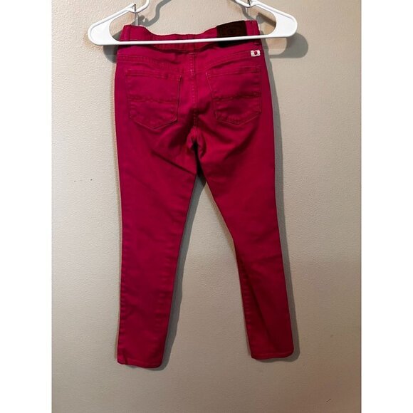Girl's Lucky Brand Pink Zoe Jeggings Size 10 [EXCELLENT] - Picture 5 of 6